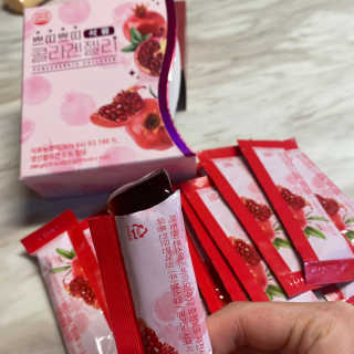 헬스업_쁘띠쁘띠석류콜라겐젤리_20g x 14포 — 5점을 준 리뷰어가 2020년 12월 올린 사용 사진