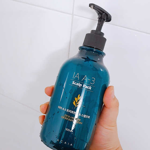 아카이아 이아 A3 헤어스캘프팩 500ml 리뷰 사진