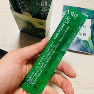 조은약초 국산 양배추즙 양배추 브로콜리 젤리 15포 x 1박스 — 5점을 준 리뷰어가 2020년 9월 올린 사용 사진