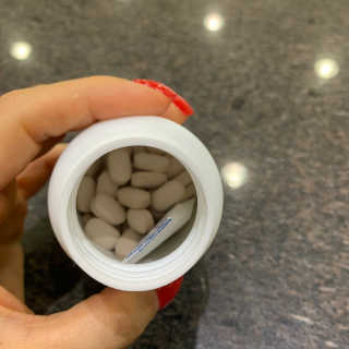 비타맘 컷앤블럭 식욕억제제 탄수화물차단제 칼로리컷팅제 HCA — 2.5점을 준 리뷰어가 2020년 7월 올린 사용 사진