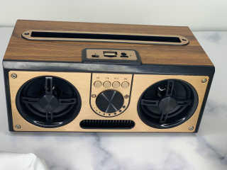 SEVIZ RETRO20W 레트로 블루투스 스피커 — 5점을 준 리뷰어가 2020년 7월 올린 사용 사진