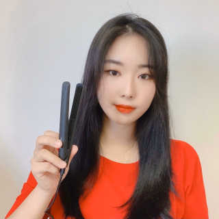 모즈헤어 휴대용 미니 고데기 — 4점을 준 리뷰어가 2020년 9월 올린 사용 사진