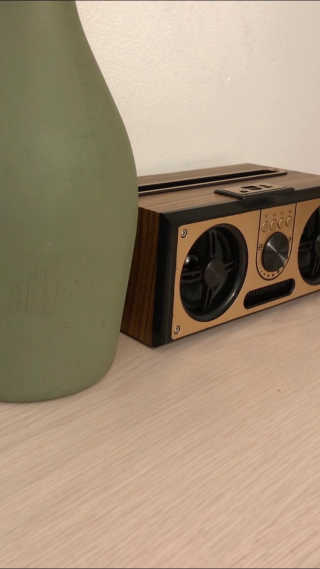 SEVIZ RETRO20W 레트로 블루투스 스피커 — 4점을 준 리뷰어가 2020년 7월 올린 사용 사진