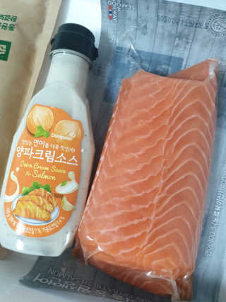 동원산업 항공직송 동원생연어_400g — 5점을 준 리뷰어가 2020년 5월 올린 사용 사진