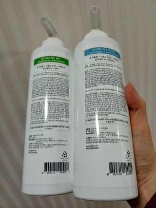 일리세이 허니 샴푸 500ml + 허니 바디워시 500ml 세트 — 4.5점을 준 리뷰어가 2020년 4월 올린 사용 사진