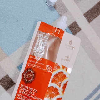 자연에온 핑크 자몽 착즙 100mL 10개입 2BOX — 3점을 준 리뷰어가 2020년 11월 올린 사용 사진