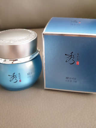 네이처컬렉션 수려한 효비담 수분샘 크림 75ml — 5점을 준 리뷰어가 2020년 4월 올린 사용 사진