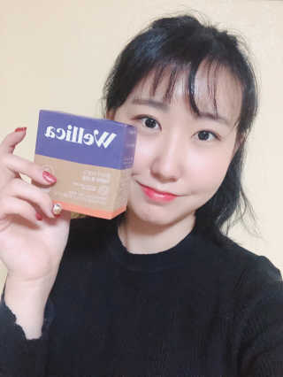 웰리카 더블유 100억 유산균 — 5점을 준 리뷰어가 2020년 12월 올린 사용 사진