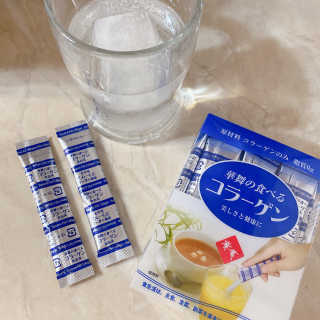하나마이 100 프로 저분자 피쉬콜라겐 — 3.5점을 준 리뷰어가 2020년 6월 올린 사용 사진
