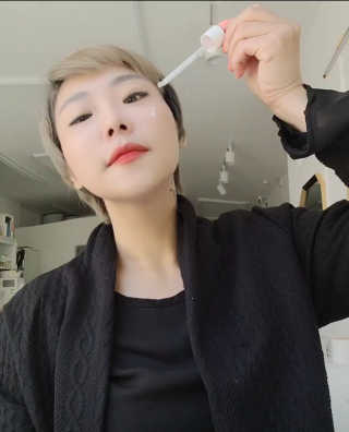 메디필 레드 락토 콜라겐 앰플 — 5점을 준 리뷰어가 2020년 10월 올린 사용 사진