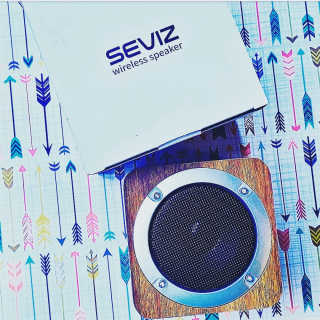 SEVIZ MINI10W 레트로 블루투스 스피커 — 4점을 준 리뷰어가 2020년 10월 올린 사용 사진