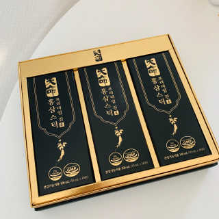 헬스업_천명진프리미엄홍삼스틱_10ml x 30포 — 5점을 준 리뷰어가 2020년 10월 올린 사용 사진