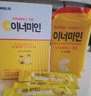 이너미인 VITAMIN-C 700 — 5점을 준 리뷰어가 2020년 9월 올린 사용 사진