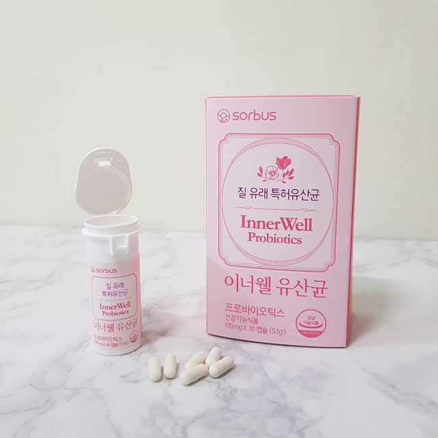 소버스 이너윌 유산균 리뷰 사진