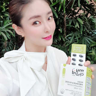JW중외제약 마이코드 루테인지아잔틴 아스타잔틴 — 5점을 준 리뷰어가 2020년 7월 올린 사용 사진