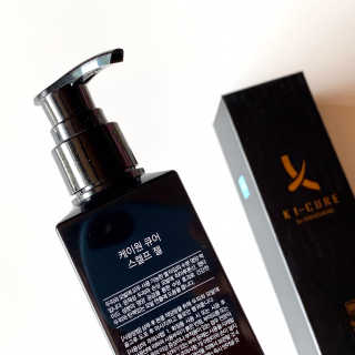 [두피헤어 트리트먼트] 케이원큐어 스켈프 젤 270ml — 4.5점을 준 리뷰어가 2020년 9월 올린 사용 사진