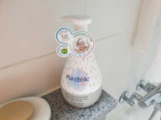 Purebble [퓨어블] 베이비 샴푸/바디워시 500ml — 5점을 준 리뷰어가 2020년 8월 올린 사용 사진
