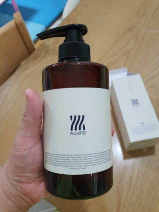 에이처드 유산균 탈모 샴푸 500ml — 5점을 준 리뷰어가 2020년 9월 올린 사용 사진