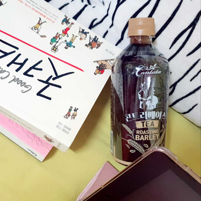 칸타타 콘트라베이스 TEA 보리/그린티 500ml 리뷰 사진