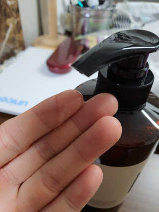 에이처드 유산균 탈모 샴푸 500ml — 5점을 준 리뷰어가 2020년 9월 올린 사용 사진