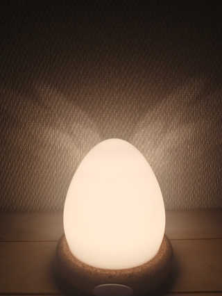 에잇스라잇 알에서 새가 깨어나는 감성 디자인 무드등, 에그라이트 — 4점을 준 리뷰어가 2020년 5월 올린 사용 사진