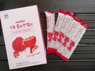 365더건강 에버뷰티 석류콜라겐 젤리 — 5점을 준 리뷰어가 2020년 7월 올린 사용 사진