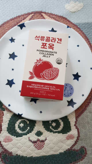 조은약초 석류콜라겐 석류즙 석류쪼옥 젤리 스틱 15포 x 20g — 5점을 준 리뷰어가 2020년 8월 올린 사용 사진