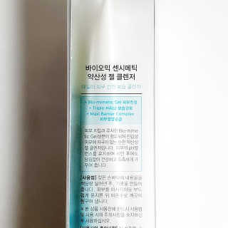 바이오믹 BIOMEEK SENSIMETIC MILD ACID CLEANSER — 3점을 준 리뷰어가 2020년 8월 올린 사용 사진