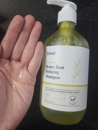달리프 클로렐라 베러 루트 릴렉싱 샴푸 500ml — 5점을 준 리뷰어가 2020년 11월 올린 사용 사진