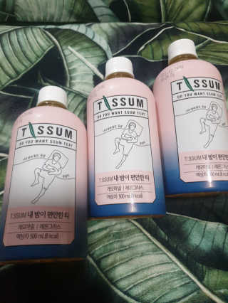 서울에프엔비 티썸 내 목이 청량한 티, 티썸 내 밤이 편안한 티 — 5점을 준 리뷰어가 2020년 10월 올린 사용 사진