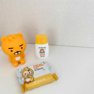 아토팜 야외놀이 선밀크 SPF50+ PA+++ — 5점을 준 리뷰어가 2020년 5월 올린 사용 사진