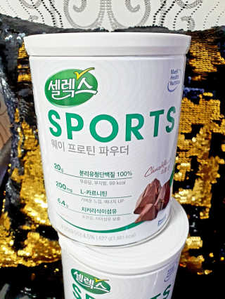 셀렉스스포츠 셀렉스 스포츠 웨이 프로틴 파우더 2종 택 1[원통형] — 5점을 준 리뷰어가 2020년 7월 올린 사용 사진