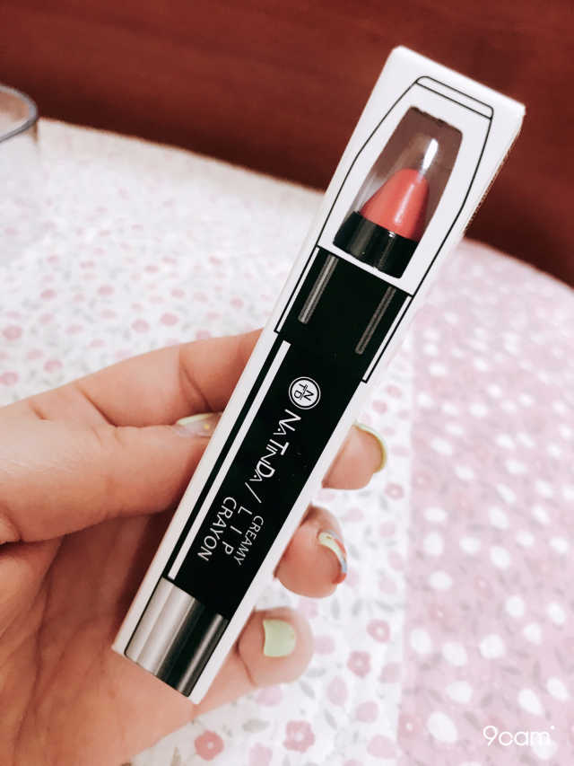나틴다 크리미 립크레용 리뷰 사진