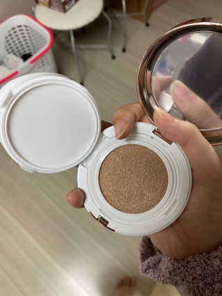 디어벨르 크림쿠션 DEAR BELLE CREAM COUSION — 5점을 준 리뷰어가 2020년 9월 올린 사용 사진