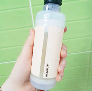 바디빔 비타민 샤워필터 오렌지향 — 5점을 준 리뷰어가 2020년 5월 올린 사용 사진