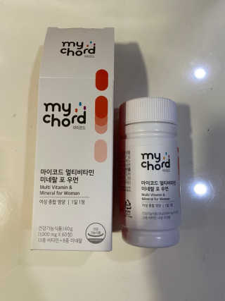 JW중외제약 마이코드 멀티비타민미네랄 포 우먼 — 5점을 준 리뷰어가 2020년 9월 올린 사용 사진