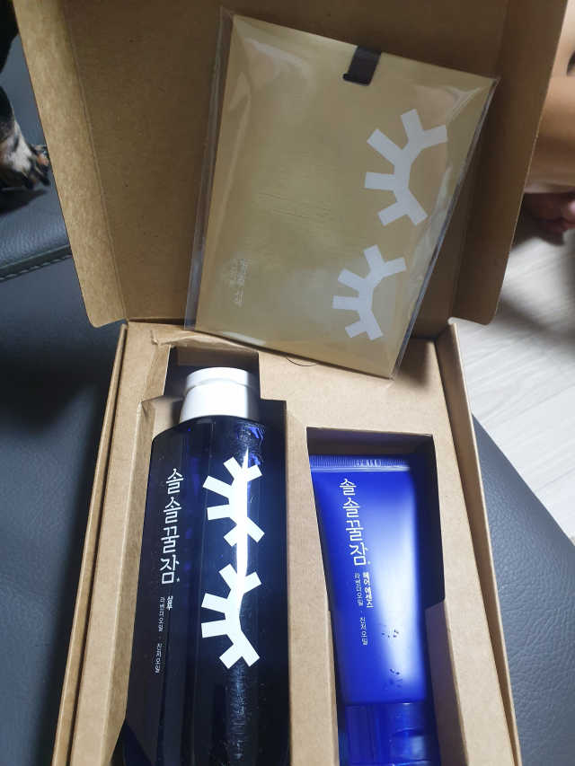 아로마 늦잠 꿀잠 샴푸 키트 리뷰 사진