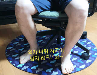 린백 LB102R 원형 러그/카페트/매트 — 5점을 준 리뷰어가 2020년 5월 올린 사용 사진