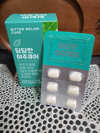 조은약초 국산 당당한 여주큐어 550mg x 30정 x 1박스 — 5점을 준 리뷰어가 2020년 7월 올린 사용 사진