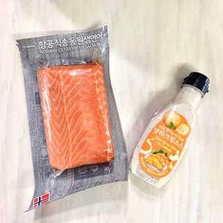 동원산업 항공직송 동원생연어_400g — 5점을 준 리뷰어가 2020년 4월 올린 사용 사진