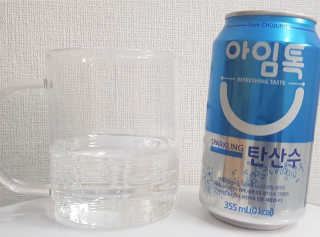 일화 아임톡 탄산수 355mlX24캔 + 보냉팩 증정이벤트 — 5점을 준 리뷰어가 2020년 4월 올린 사용 사진