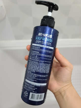 다슈코리아 다슈 데일리 단백질 한방 두피 골드 샴푸 500ml — 5점을 준 리뷰어가 2020년 7월 올린 사용 사진