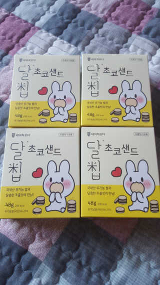 네이처오다 달칩 초코샌드 — 5점을 준 리뷰어가 2020년 5월 올린 사용 사진