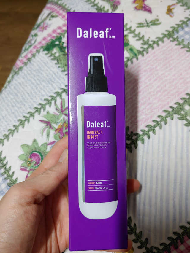 달리프 글램 헤어팩 인미스트 200ml 리뷰 사진