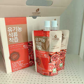 자연에온 유기농 석류 착즙 100mL 10개입 2BOX — 5점을 준 리뷰어가 2020년 12월 올린 사용 사진