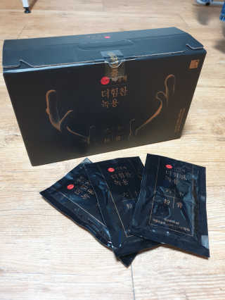 [시즌6] 이경제 더힘찬녹용 1개월분 — 5점을 준 리뷰어가 2020년 7월 올린 사용 사진
