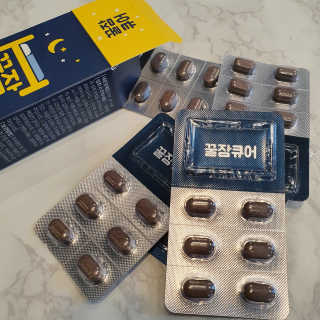 조은약초 꿀잠큐어 제주 감태추출물 감태정 600mg — 5점을 준 리뷰어가 2020년 7월 올린 사용 사진