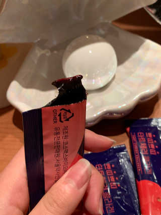 서울약사신협_쁘띠쁘띠타트체리콜라겐_20g x 14포 — 5점을 준 리뷰어가 2020년 12월 올린 사용 사진