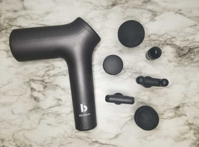 SEVIZ 비트 마사지 건 MG16 그레이 리뷰 사진