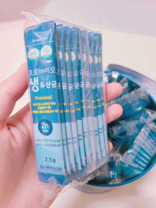서울약사신협_프로바이오생유산균_2.5G x 100포 — 5점을 준 리뷰어가 2020년 5월 올린 사용 사진